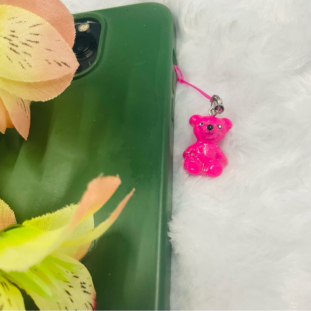Bear Cell Phone Charm